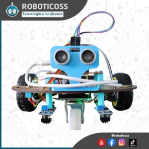 KIT Robot móvil con ESP32 | Seguidor de línea | Bluetooth | Evasión de obstáculos