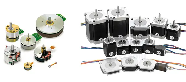 Actuadores para robótica: Tipos de motores eléctricos