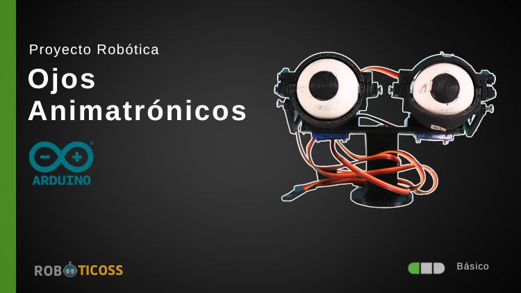 cursos de robotica - ojos animatronicos