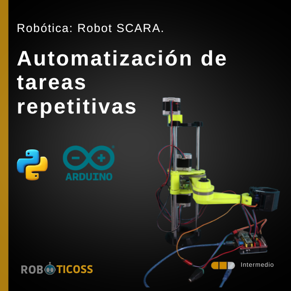 Construye tu propio robot scara con arduino y python