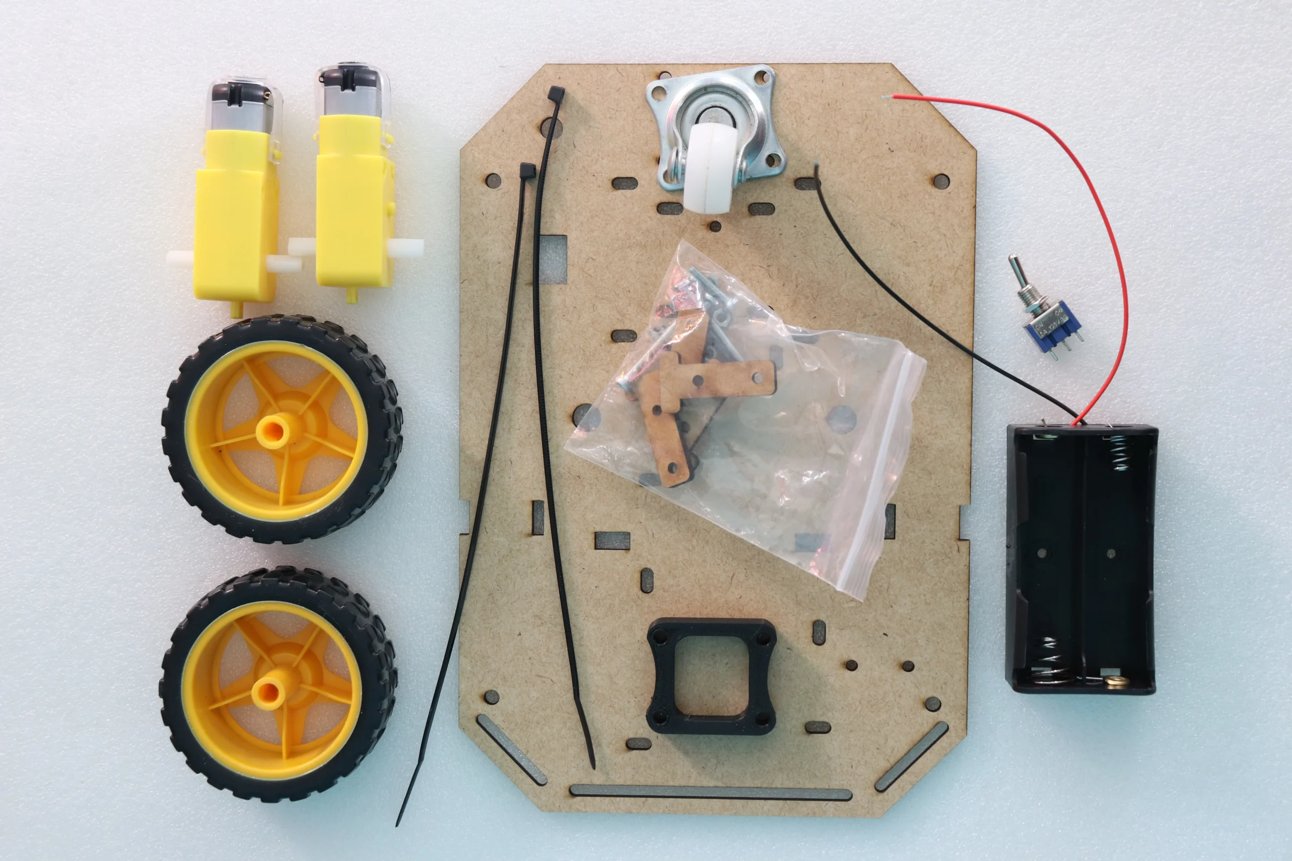 chasis robot 2WD compatible con Arduino y ESP32