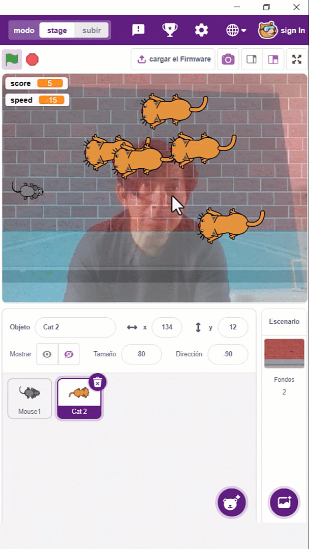 Gato y Raton IA Gif