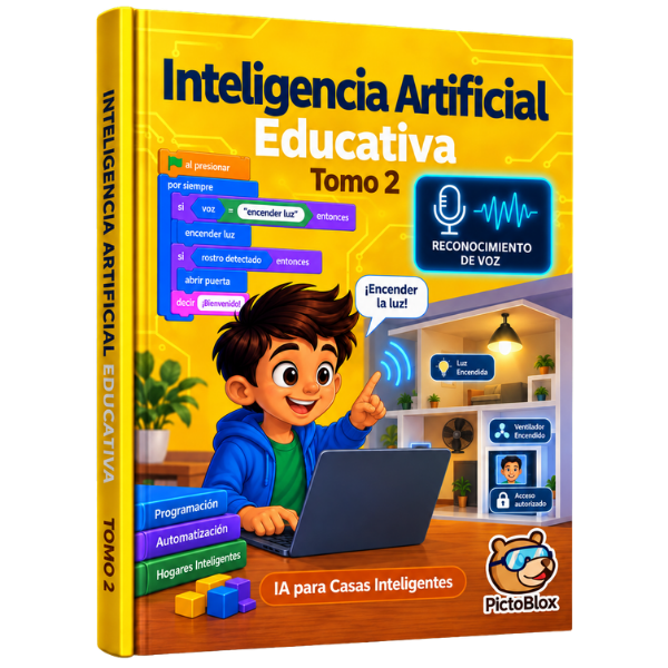 Libro de Inteligencia artificial para niños: crea casas inteligentes